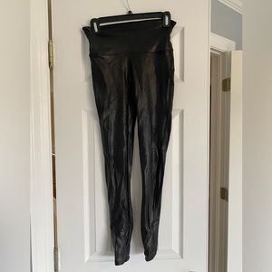 Women's SPANX faux leather leggings